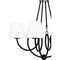 Quoizel Atkins Chandelier 4 Lights Matte Black ATK5027MBK - alternate 5
